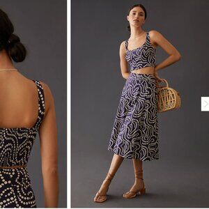 🌿 By Anthropologie Printed Skirt | Lightweight Boho